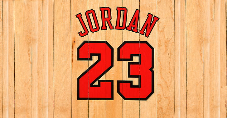 michael jordan, chicago bulls, number, name, nba, basketball, boards, HD wallpaper