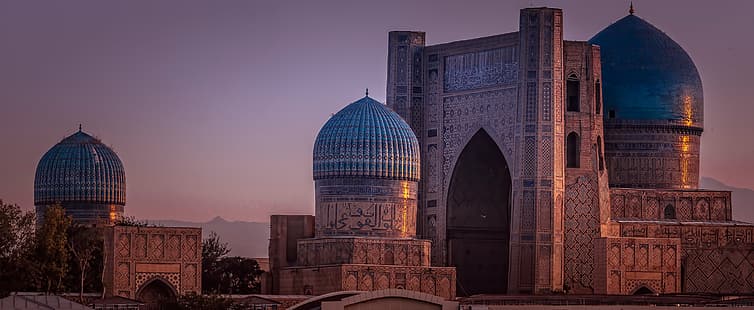 meczet, architektura, kopuła, Uzbekistan, Samarkanda, Мечеть Биби-Ханым, Tapety HD HD wallpaper