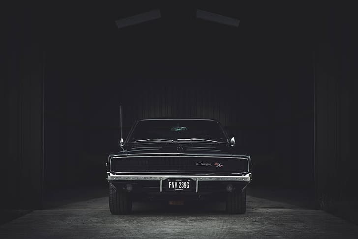 photography, 1968, Dodge Charger RT, Roscoe Rutter, HD wallpaper