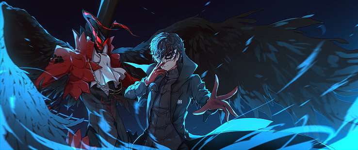  Anime, Persona 5: The Animation, Akira Kurusu, HD wallpaper HD wallpaper