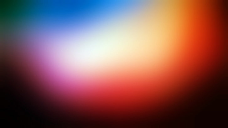 desfocada, colorida, espectro, HD papel de parede
