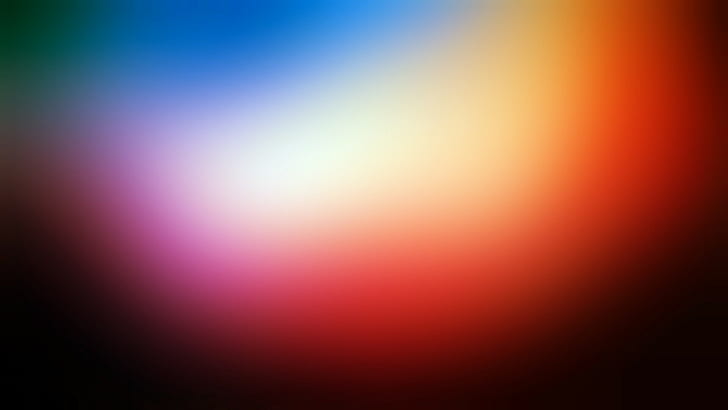 colorful, blurred, spectrum, HD wallpaper