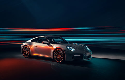 Porsche 911 Carrera 4S, 2019, 4K, HD-Hintergrundbild HD wallpaper