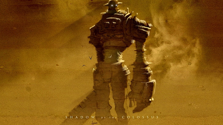 Shadow of the Colossus, permainan video, Shadow of the Colossus, Video Game Art, Wallpaper HD