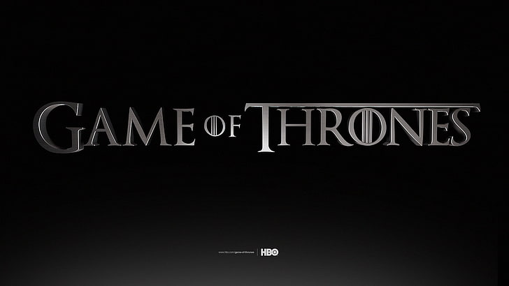 Game of Thrones-logotypen, Game of Thrones, HD tapet