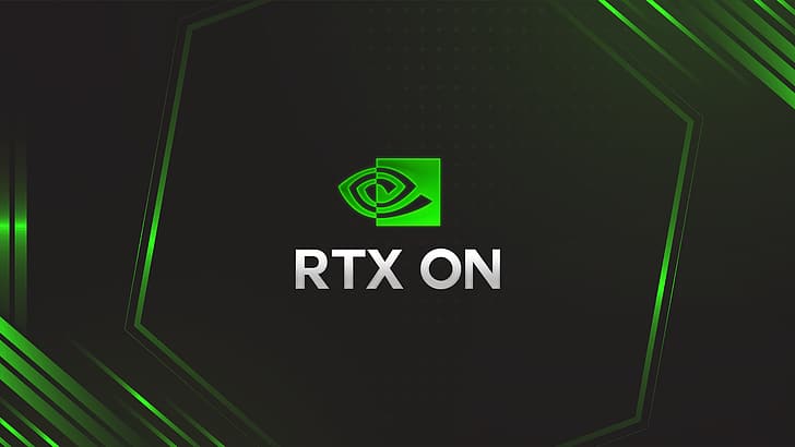 RTX On, Nvidia, dator, GPU, HD tapet