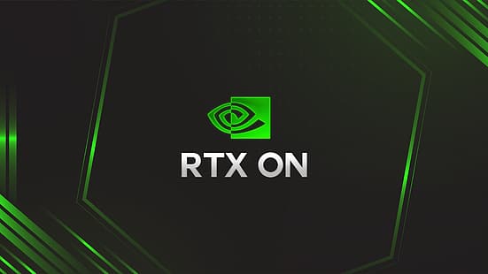 RTX On, Nvidia, компютър, GPU, HD тапет HD wallpaper