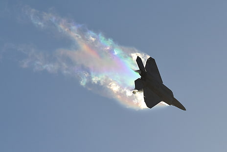 กองทัพอากาศสหรัฐ Lockheed Martin F-22 Raptor เครื่องบินรบ, วอลล์เปเปอร์ HD HD wallpaper