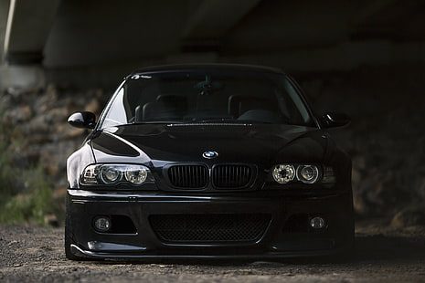 BMW, Köprü, Siyah, Gölge, E46, HD masaüstü duvar kağıdı HD wallpaper
