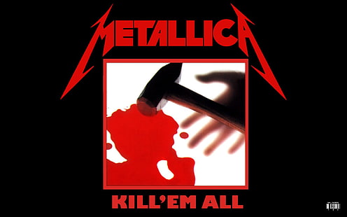 Band (musik), Metallica, albumomslag, metall (musik), Thrash Metal, HD tapet HD wallpaper