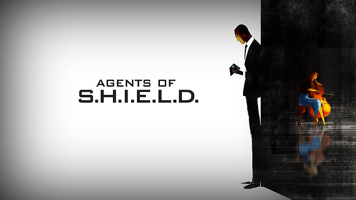 Agents of Shield tapeter, Phil Coulson, Marvel Comics, Agents of S.H.I.E.L.D., digital konst, TV, S.H.I.E.L.D., HD tapet