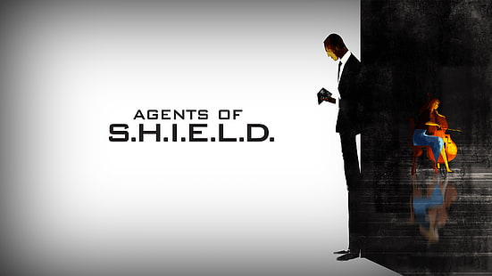 Fonds d'écran Agents of Shield, Phil Coulson, Marvel Comics, Agents of S.H.I.E.L.D., art numérique, télévision, S.H.I.E.L.D., Fond d'écran HD HD wallpaper
