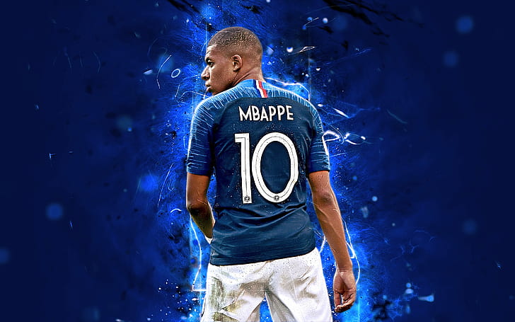 Soccer, Kylian Mbappé, French, HD wallpaper