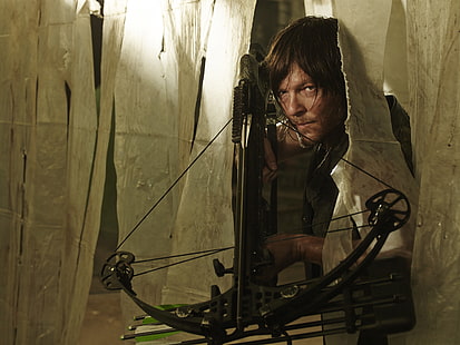 Daryl Dixon, The Walking Dead, Norman Reedus, Daryl Dixon, Tapety HD HD wallpaper