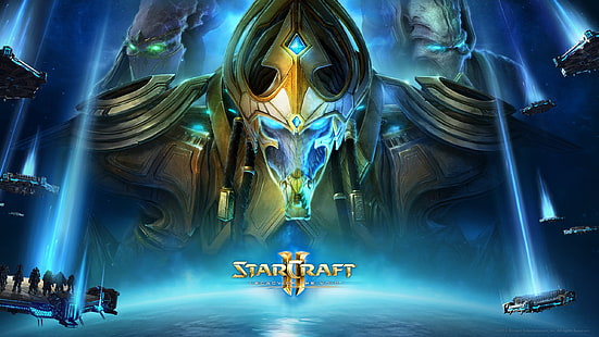 Star Craft 2-spelapplikation, Starcraft II, Legacy of the Void, videospel, HD tapet HD wallpaper