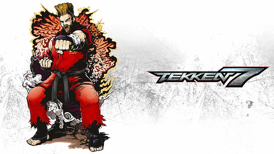 Tekken, Tekken 7, Paul Phoenix, HD wallpaper HD wallpaper