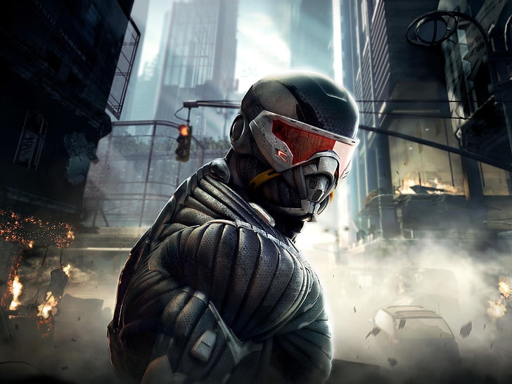 game wallpaper, the game, fighter, game, Crysis 2, HD wallpaper