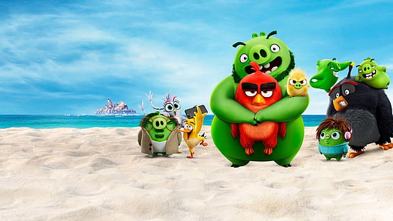 Film, Le film Angry Birds 2, Fond d'écran HD HD wallpaper