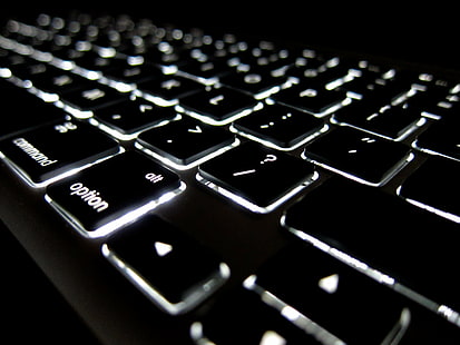 ภาพถ่ายระยะใกล้ของแป้นพิมพ์ Apple, ระยะใกล้, ภาพถ่าย, แป้นพิมพ์ Apple, แป้นพิมพ์คอมพิวเตอร์, คำถาม, คำสั่ง, แบบพกพา, ตัวเลือก, Pro Mark, Mark Alt, Light, Macbook, Slash, แล็ปท็อป, มม., แป้นพิมพ์คอมพิวเตอร์, คอมพิวเตอร์, เทคโนโลยี, อินเทอร์เน็ต, คอมพิวเตอร์ คีย์สื่อสารธุรกิจปุ่มกด pC, วอลล์เปเปอร์ HD HD wallpaper