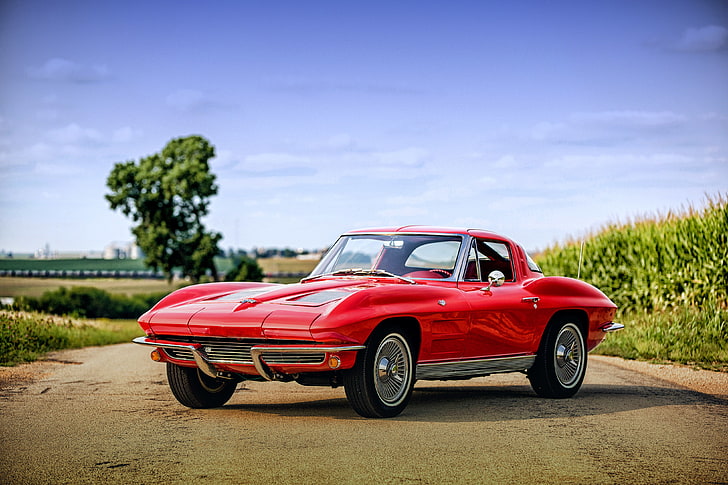 Corvette, Chevrolet, 1963, Sting Ray C2, HD-Hintergrundbild