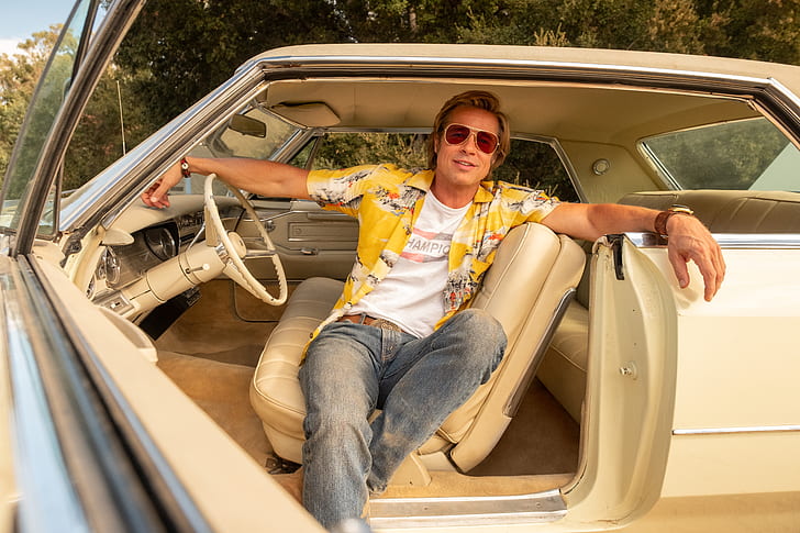 Movie, Once Upon A Time In Hollywood, Brad Pitt, Cliff Booth, HD wallpaper