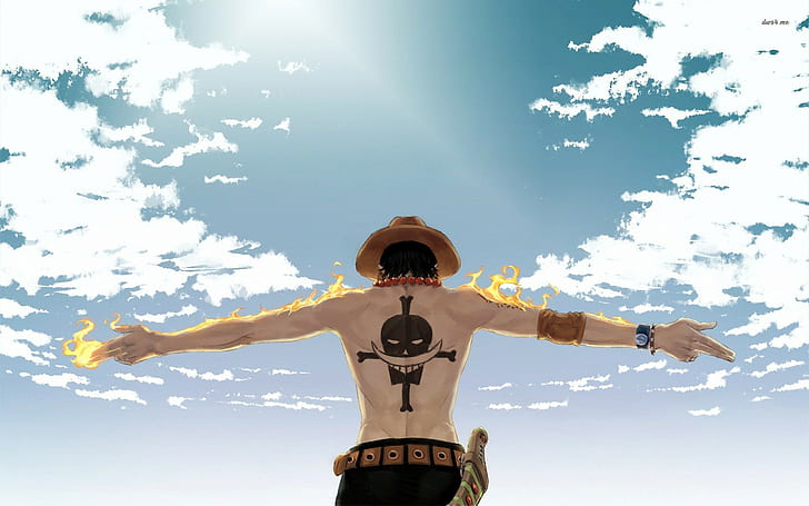 One Piece wallpaper, One Piece, Portgas D. Ace, anime, HD wallpaper