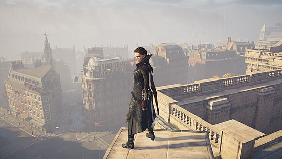 Assassin's Creed, Evie Frye, captura de pantalla, Assassin's Creed Syndicate, Fondo de pantalla HD HD wallpaper