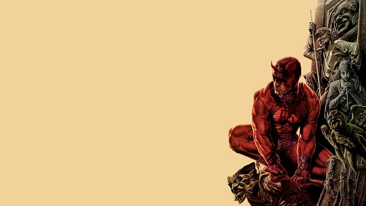 Daredevil, Matt Murdock, Marvel Comics, comic art, HD wallpaper