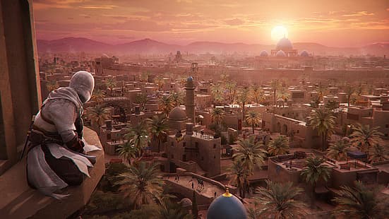 Assassin's Creed Mirage, 4K, Assassin's Creed, Ubisoft, Basim (Assassin's Creed), วอลล์เปเปอร์ HD HD wallpaper