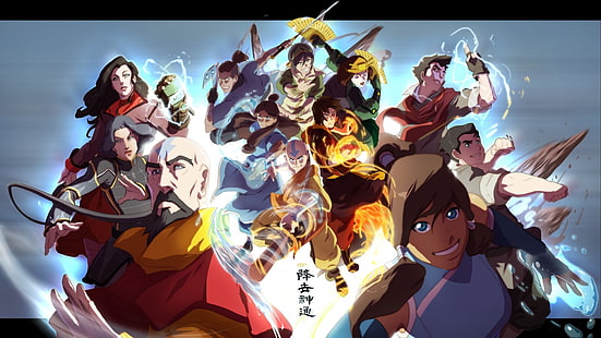 Sfondo Disney Avatar, The Legend of Korra, Avatar: The Last Airbender, Nickelodeon, Sfondo HD HD wallpaper