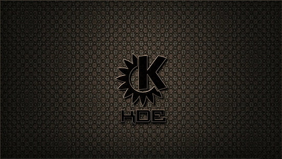 kde, linux, logos, ubuntu, HD wallpaper HD wallpaper