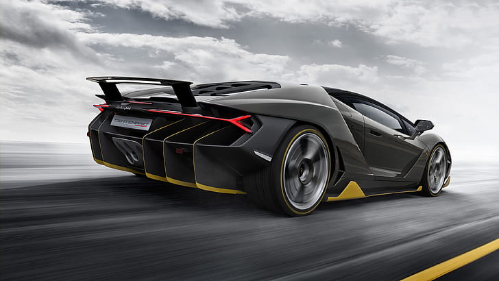 Lamborghini, 2017, Centenario, Fond d'écran HD