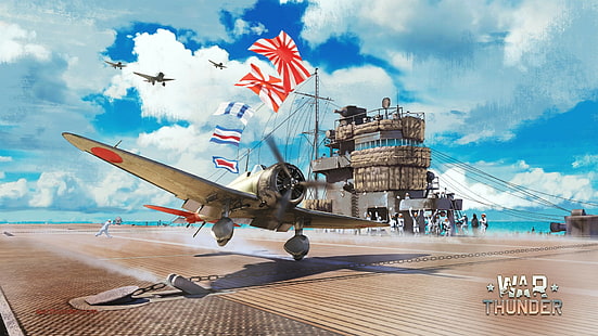 War Thunder, samolot, Gaijin Entertainment, gry wideo, Tapety HD HD wallpaper