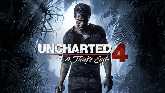 Нейтън Дрейк, PS4, Uncharted 4: A Thiefs End, HD тапет HD wallpaper
