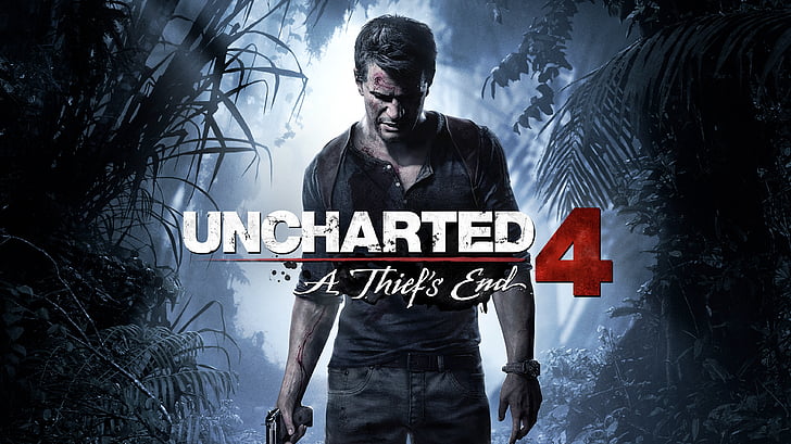 Nathan Drake, Uncharted 4: A Thief's End, PS4, HD wallpaper