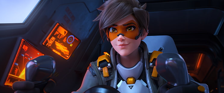 Gra wideo, Overwatch 2, Tracer (Overwatch), Tapety HD HD wallpaper
