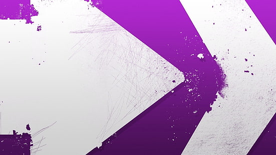 white and purple illustration, minimalism, arrows (design), purple, white, digital art, abstract, arrows, HD wallpaper HD wallpaper