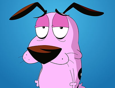 courage the cowardly dog dog animals tv, HD wallpaper HD wallpaper
