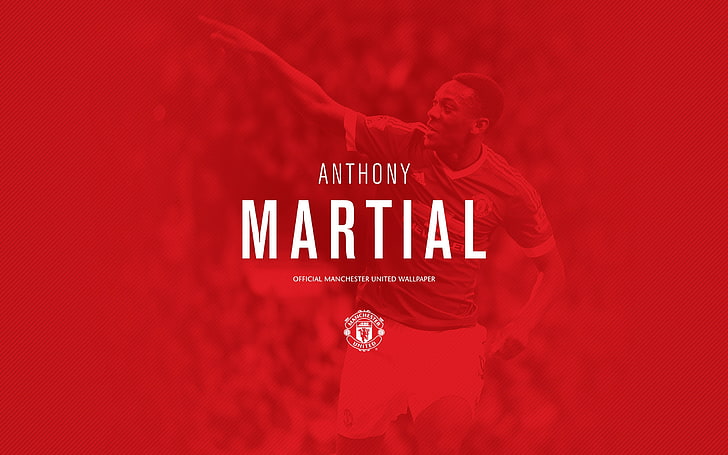 Anthony Martial-2016 Manchester United HD Wallpape.., HD wallpaper