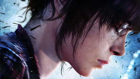 rotes und schwarzes Top mit Kragen für Frauen, Beyond Two Souls, Ellen Page, Jodie Holmes, HD-Hintergrundbild HD wallpaper