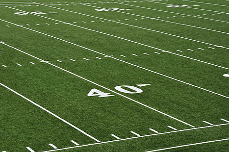 american football, feld, spieler, stadion, HD-Hintergrundbild HD wallpaper