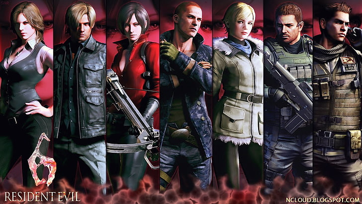 videogames, épica, Resident Evil, Resident Evil 6, HD papel de parede