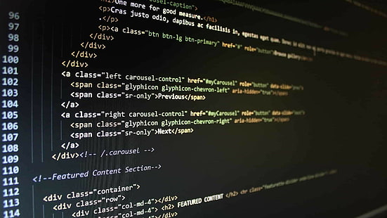Syntaxhervorhebung, Computer, HTML, CSS, Computerbildschirm, Code, Pixel, HD-Hintergrundbild HD wallpaper