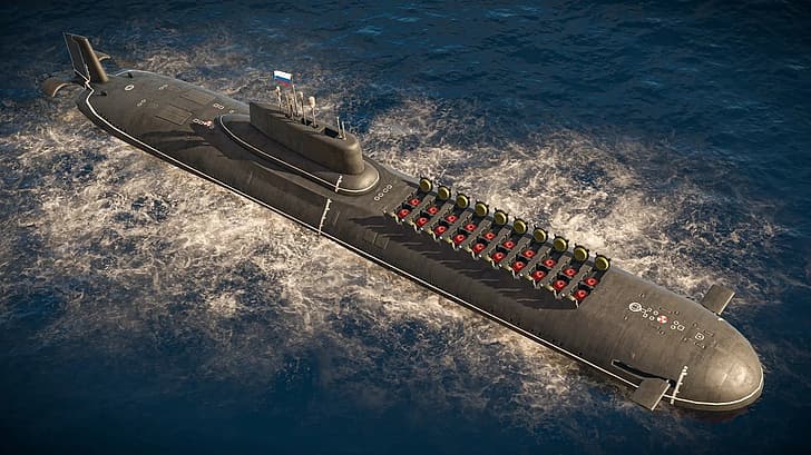 Modern warships, Game Gear, nuclear submarines, HD wallpaper