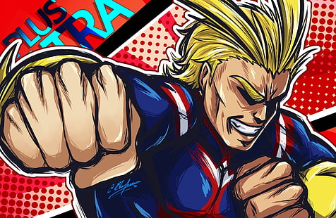 Anime, My Hero Academia, All Might, Tapety HD HD wallpaper