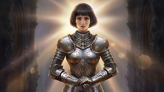  Joan of Arc, knight, HD wallpaper HD wallpaper
