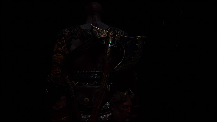 God of War, God of War (2018), Kratos, PlayStation 4, HD papel de parede