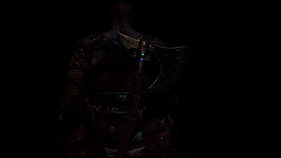 God of War, God of War (2018), Kratos, PlayStation 4, HD papel de parede HD wallpaper