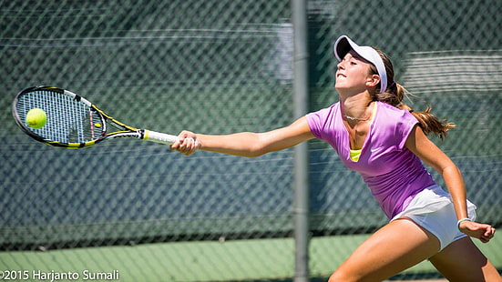 Екатерина Картан Беллис, теннис, женщины, HD обои HD wallpaper