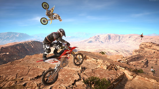 Extrem, PC, Motocross, PS4, Xbox One, MX Nitro, HD-Hintergrundbild HD wallpaper